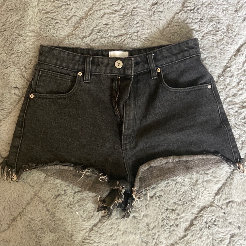 Abrand black Jean shorts
